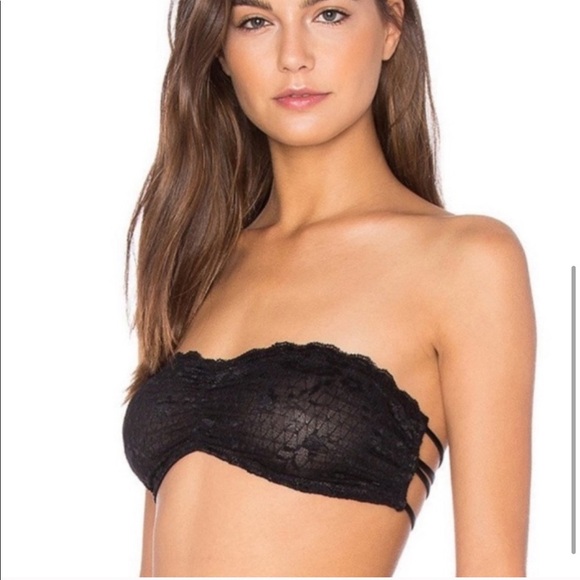 New Free People Intimately Lace Bandeau Size XS - Picture 3 of 6